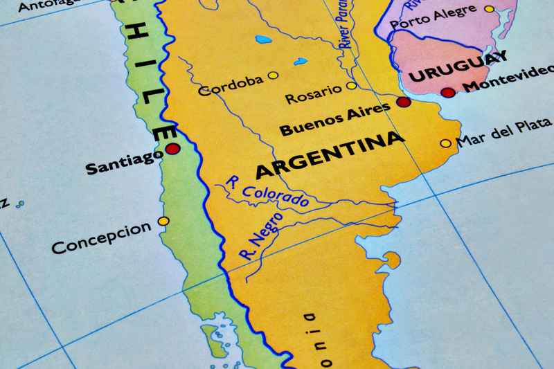 argentina Karte