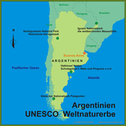 UNESCO Weltkulturerbe in Japan Argentiniens Weltnaturerbe